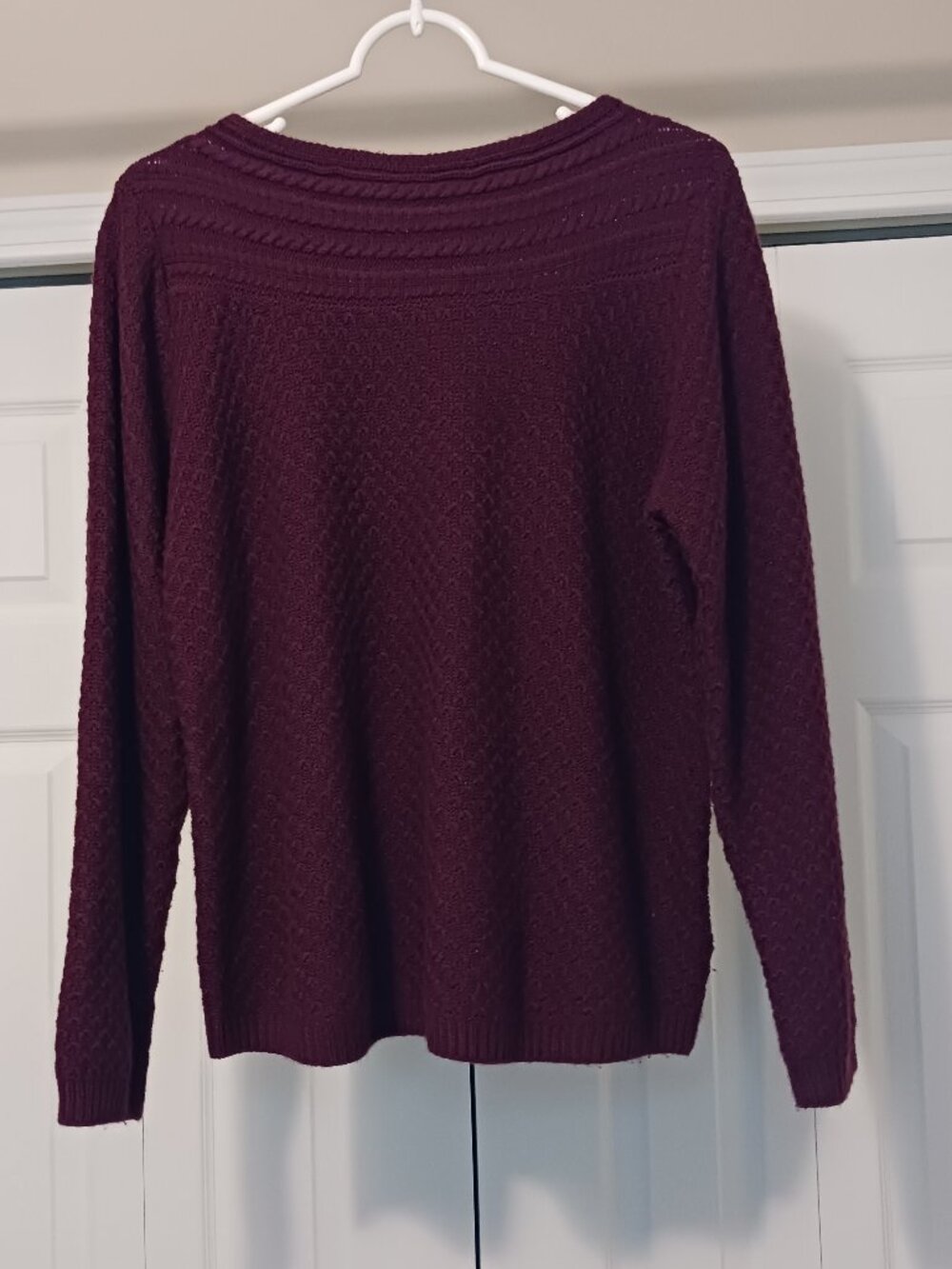 #262 Croft & Barrow Red Sweater Size XXL
